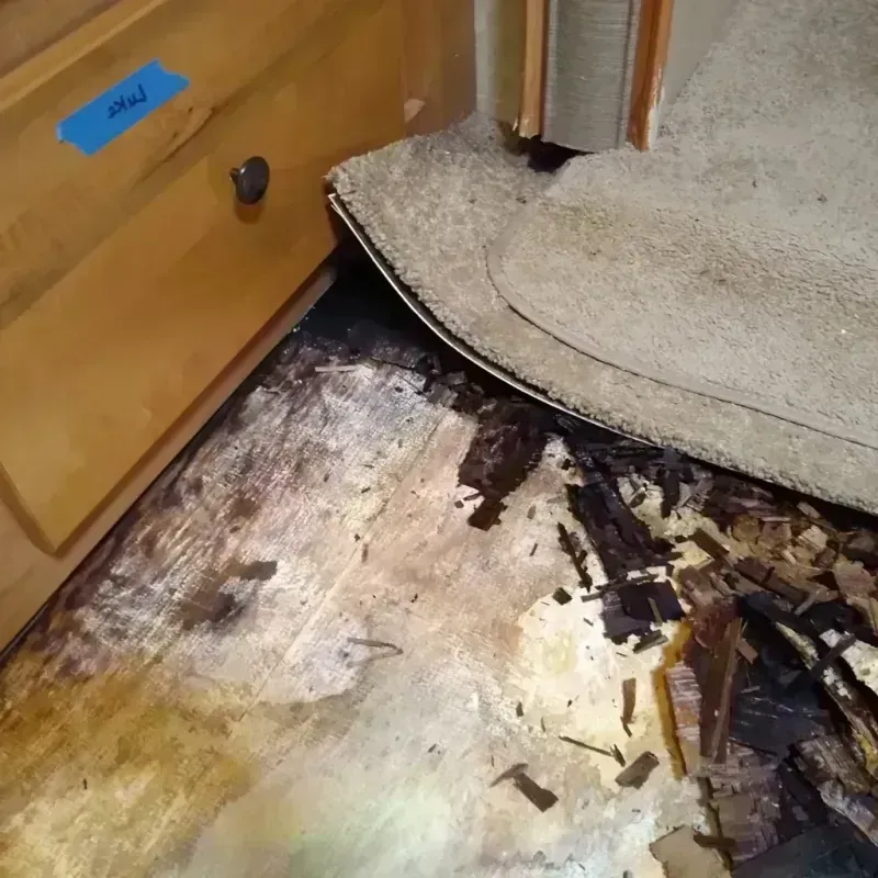 Wood Floor Water Damage in Garden Home-Whitford, OR